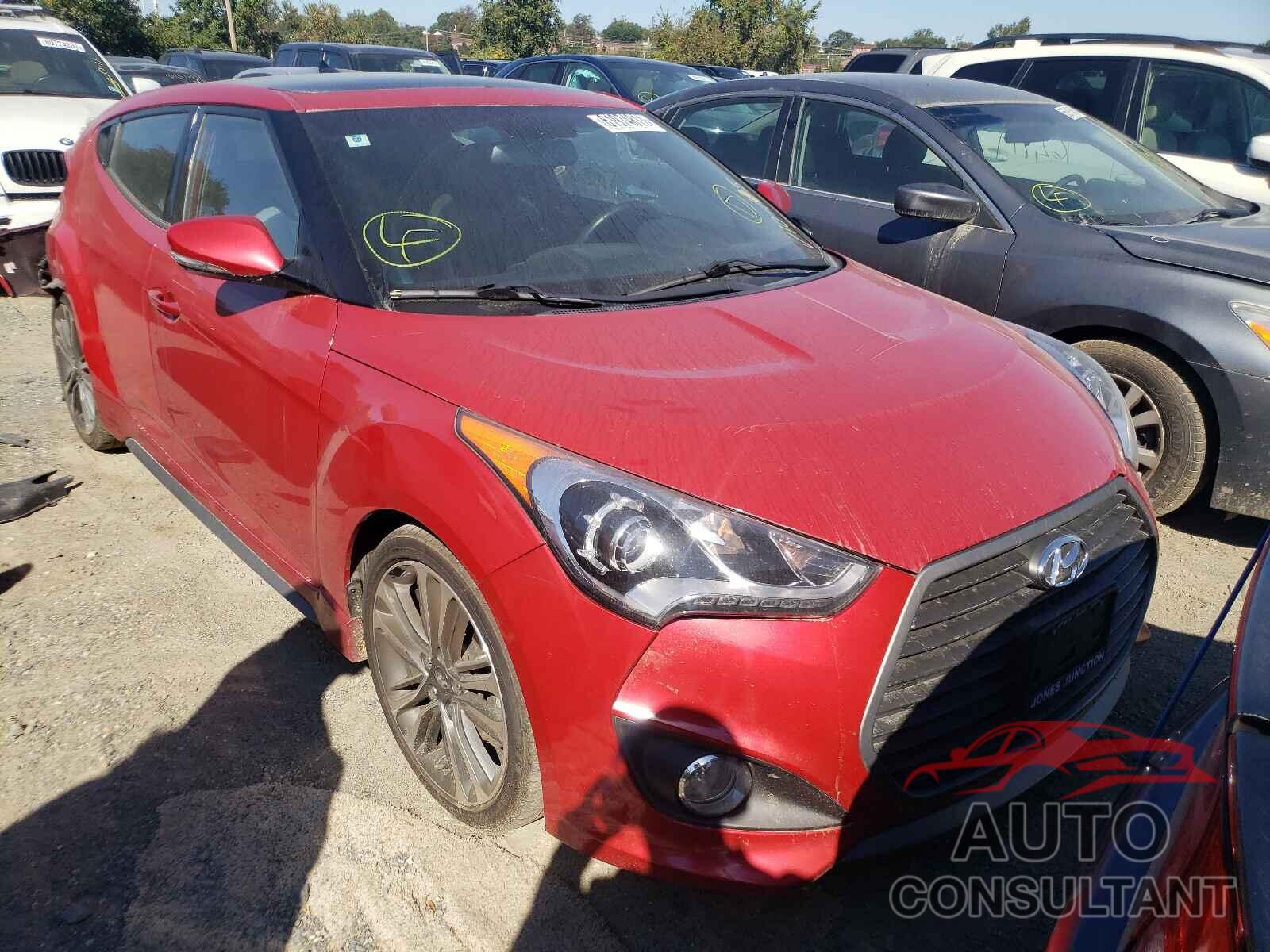 HYUNDAI VELOSTER 2016 - KMHTC6AE7GU274702