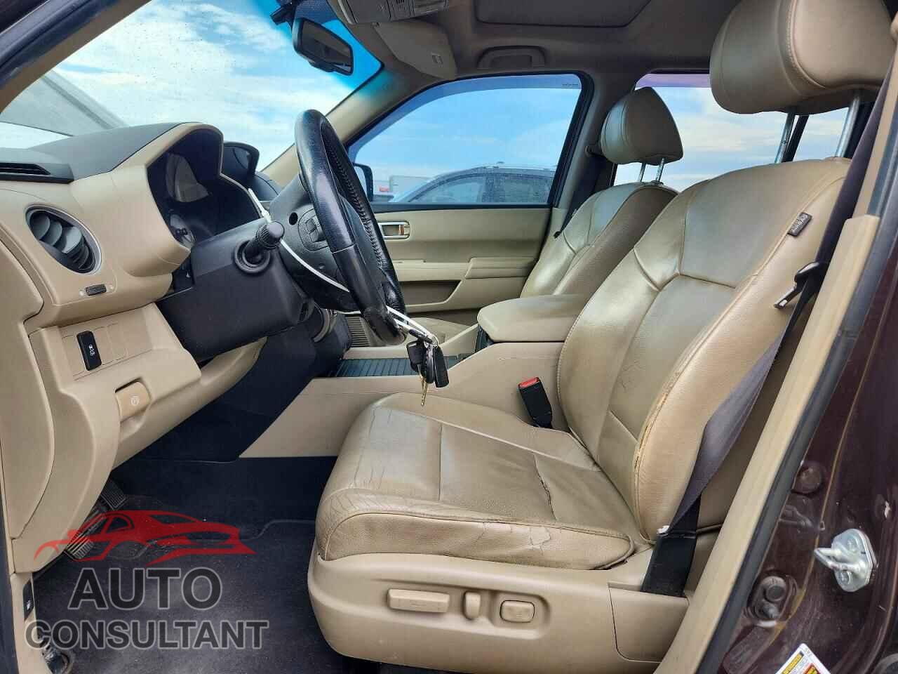 HONDA PILOT 2012 - 5FNYF4H59CB025221
