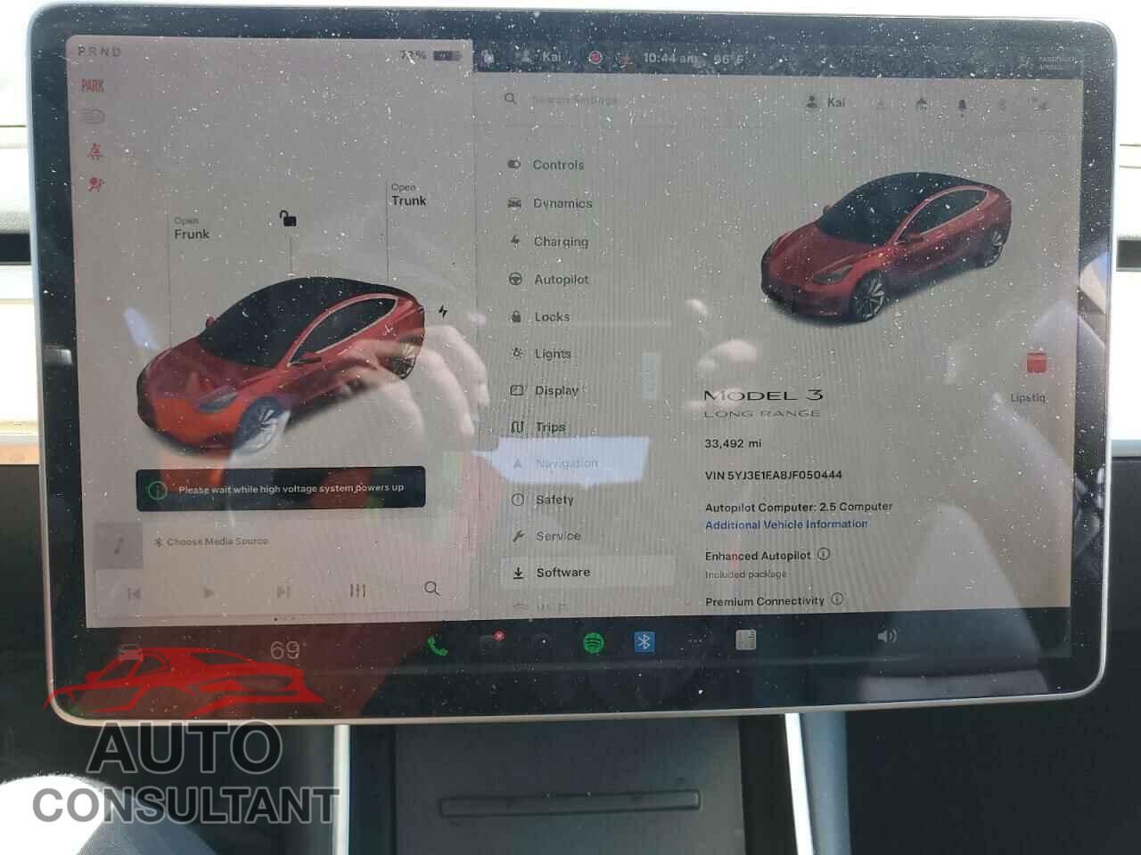 TESLA MODEL 3 2018 - 5YJ3E1EA8JF050444
