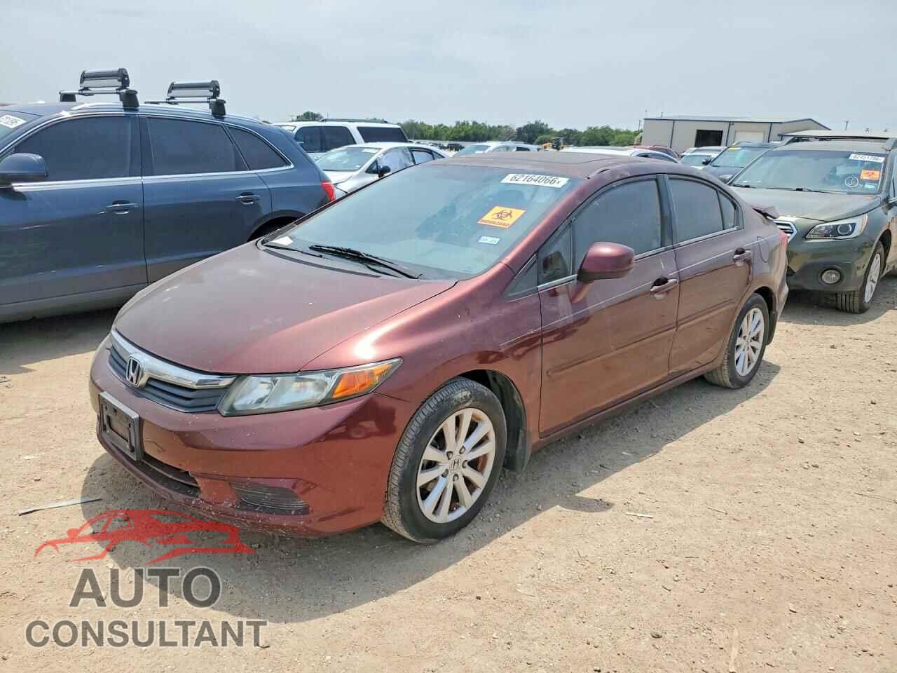 HONDA CIVIC 2012 - 19XFB2F81CE048423