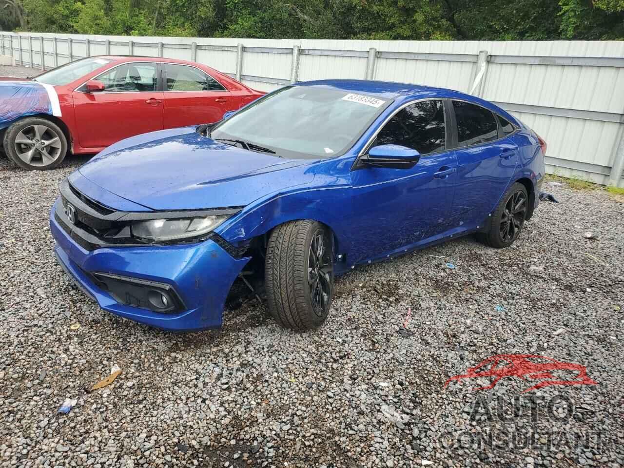HONDA CIVIC 2020 - 19XFC2F83LE010365