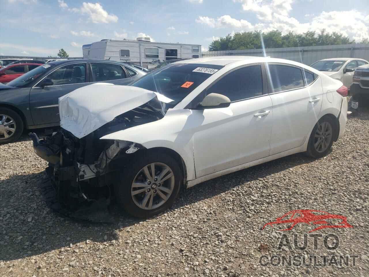HYUNDAI ELANTRA 2018 - 5NPD84LF5JH352464