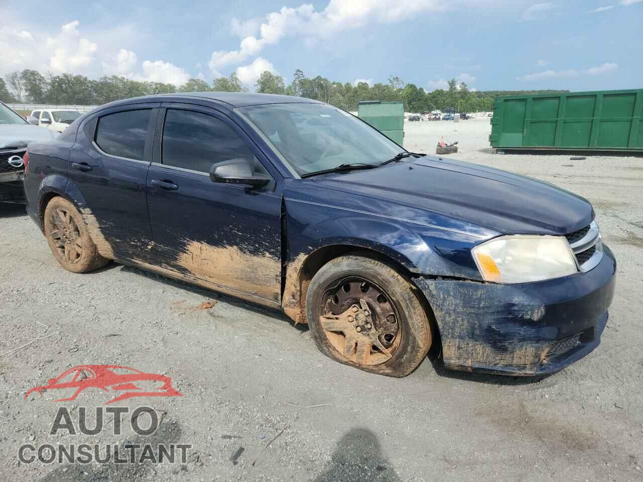 DODGE AVENGER 2013 - 1C3CDZAB6DN596377