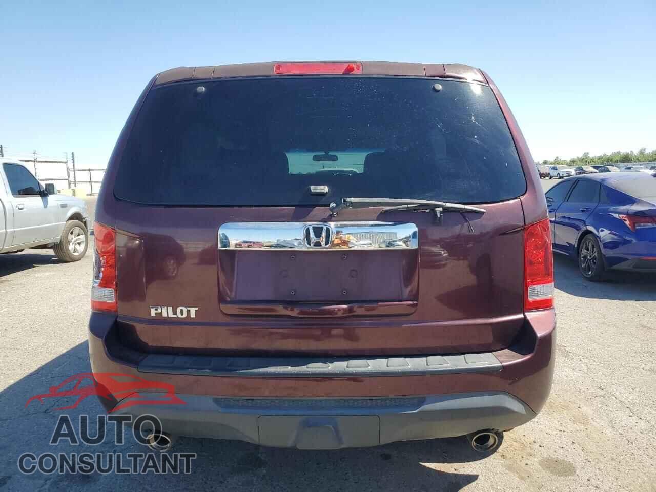 HONDA PILOT 2012 - 5FNYF3H45CB032975