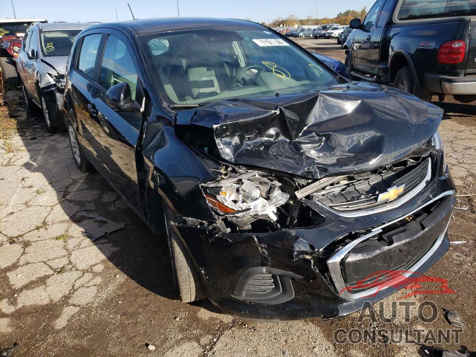 CHEVROLET SONIC 2020 - 1G1JG6SB5L4128547