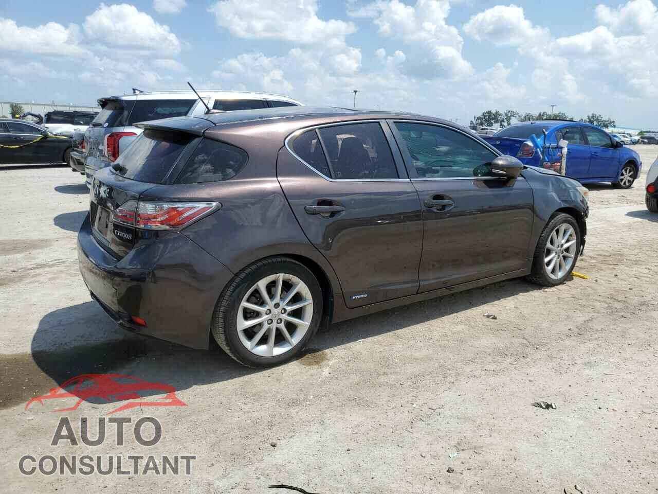 LEXUS CT 200 2012 - JTHKD5BH7C2105607