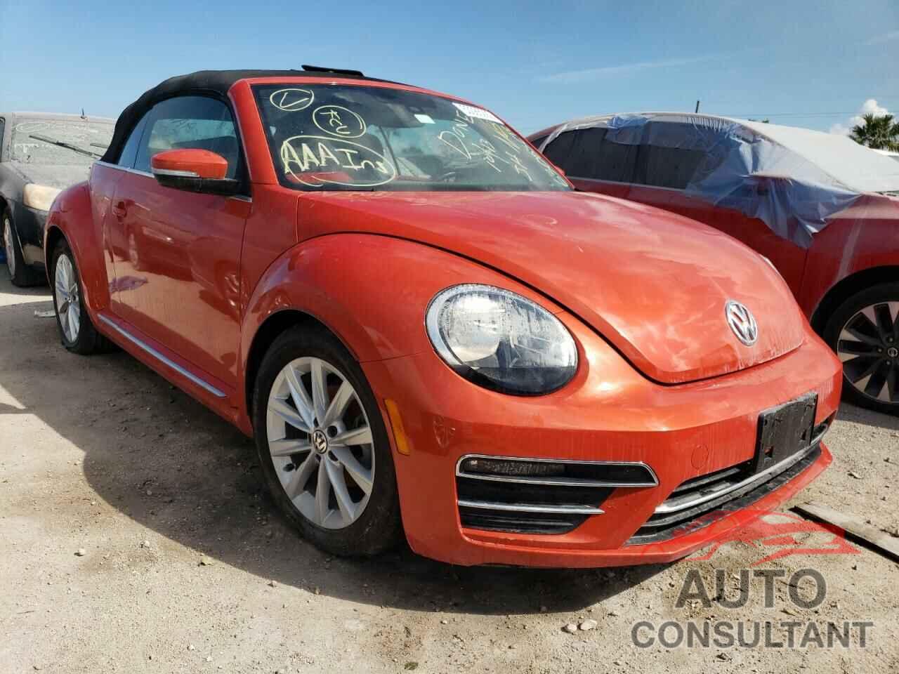 VOLKSWAGEN BEETLE 2017 - 3VW517AT4HM813576