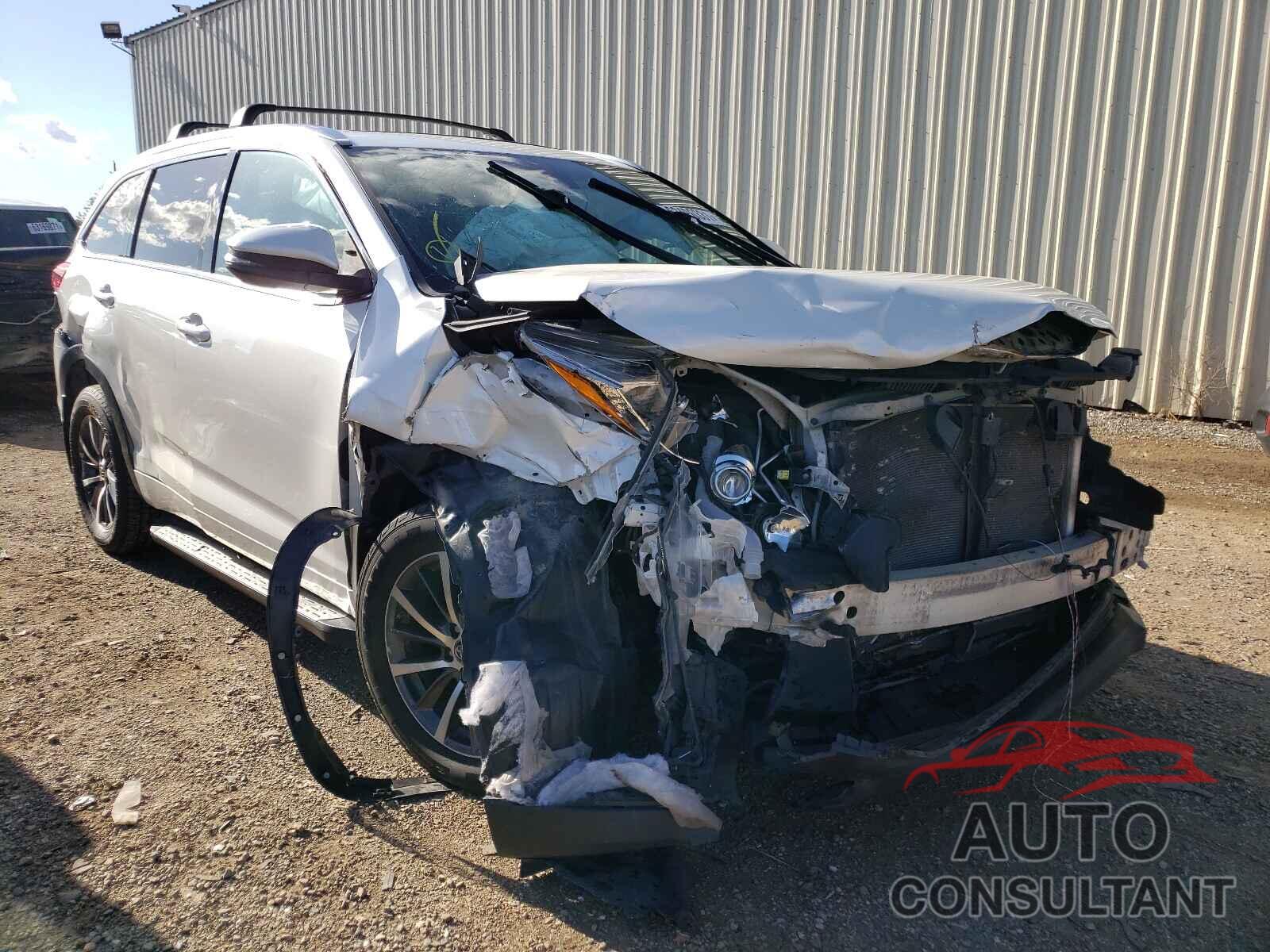 TOYOTA HIGHLANDER 2018 - 5TDKZRFH9JS534015