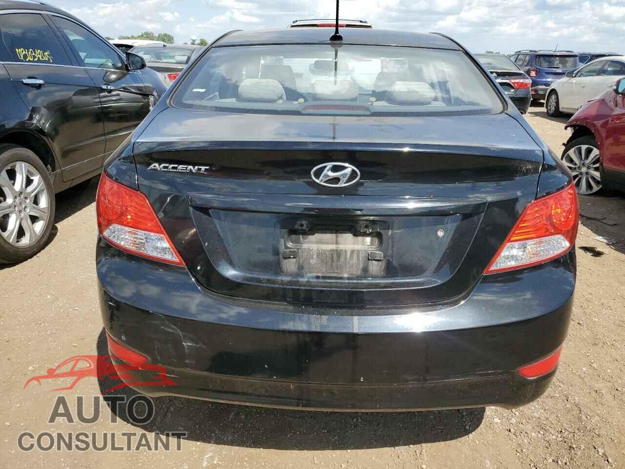 HYUNDAI ACCENT 2012 - KMHCU4AE0CU077821