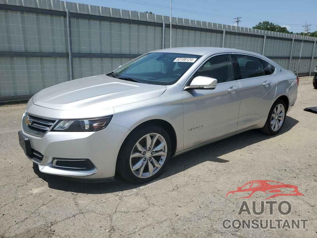 CHEVROLET IMPALA 2017 - 2G1105S34H9155332