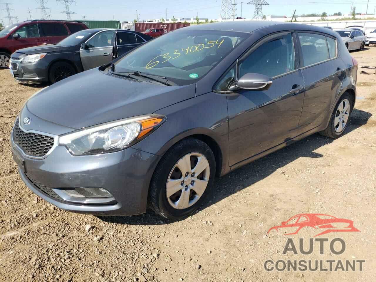 KIA FORTE 2016 - KNAFK5A86G5586154