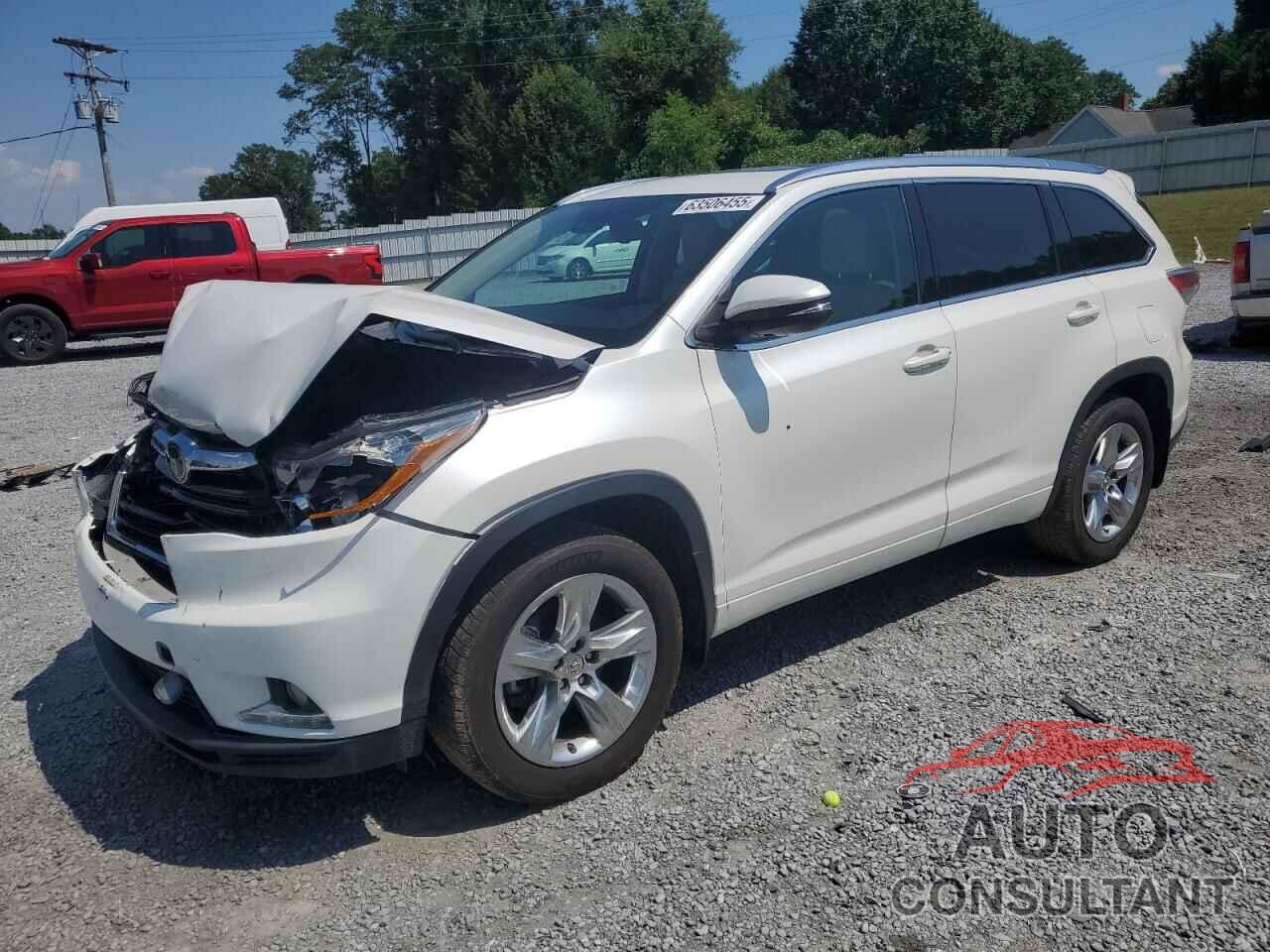 TOYOTA HIGHLANDER 2014 - 5TDDKRFH4ES012928