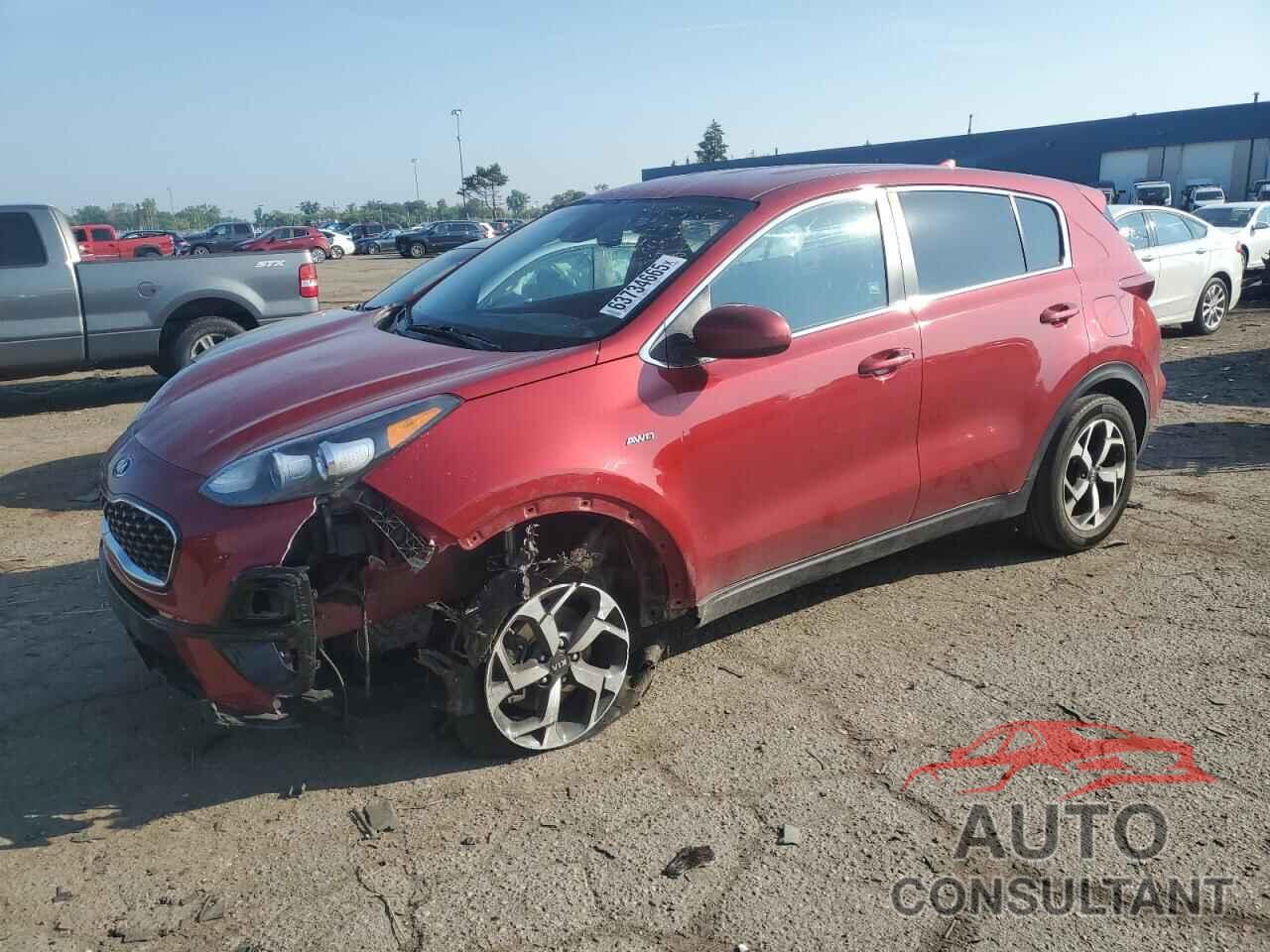 KIA SPORTAGE 2021 - KNDPMCACXM7861079