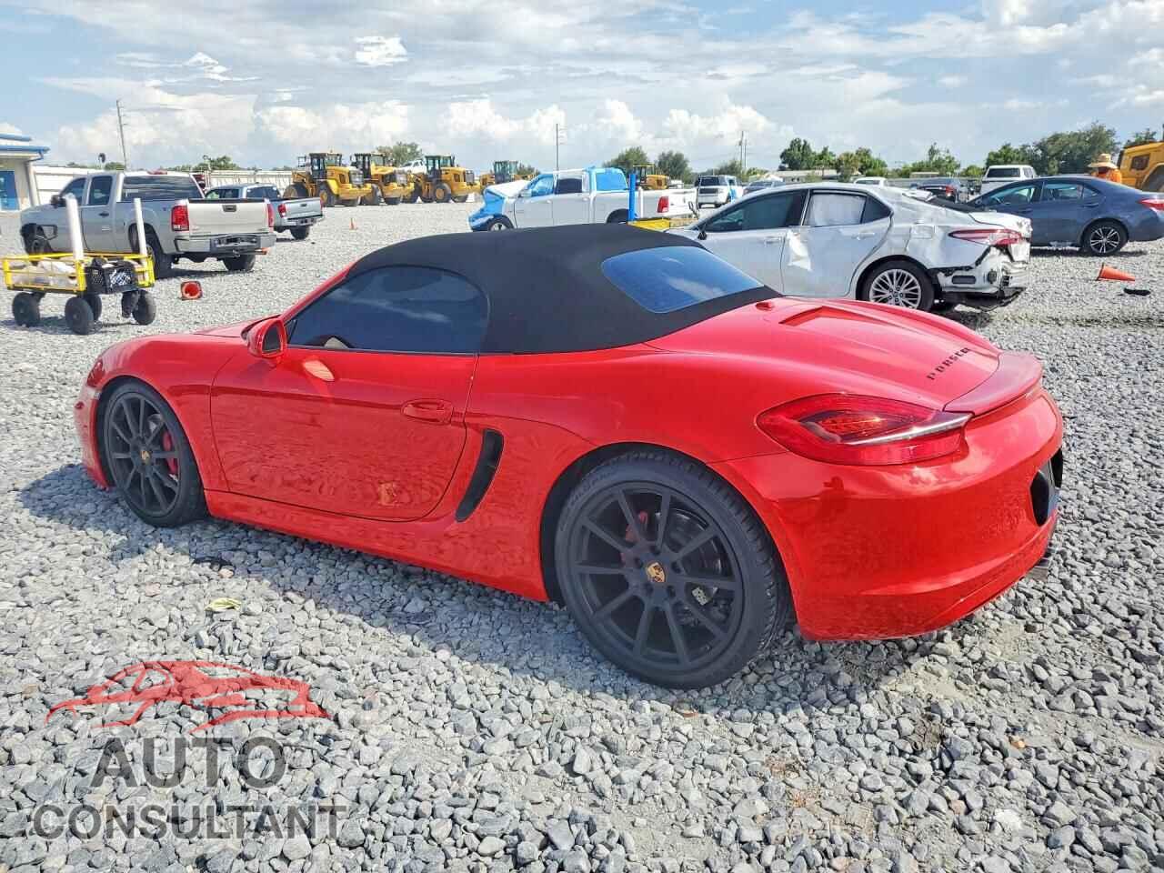 PORSCHE BOXSTER 2013 - WP0CB2A88DS133574