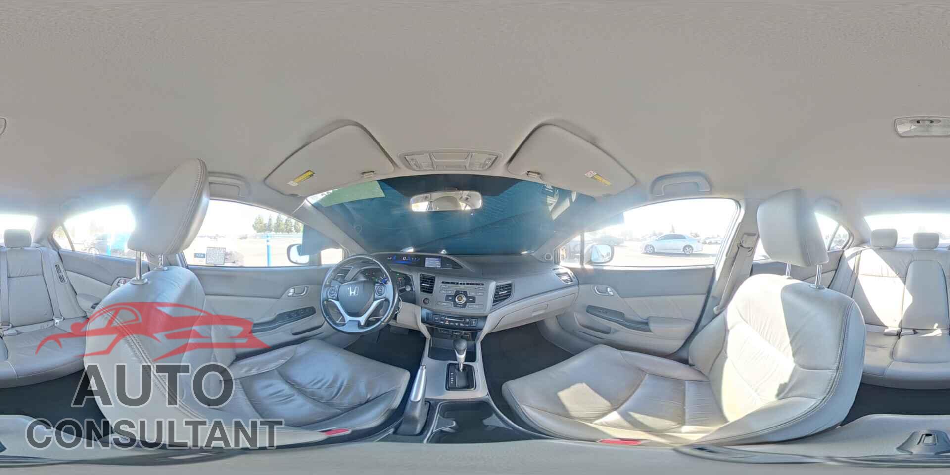 HONDA CIVIC 2012 - JHMFB4F39CS001698