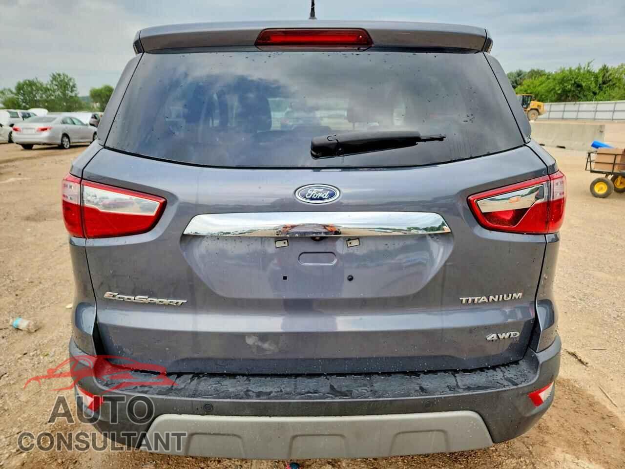 FORD ECOSPORT 2019 - MAJ6S3KL3KC260588
