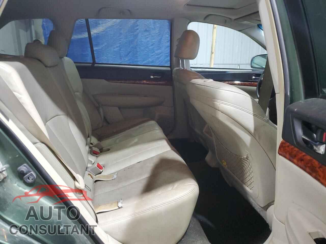 SUBARU OUTBACK 2012 - 4S4BRBKC9C3284289