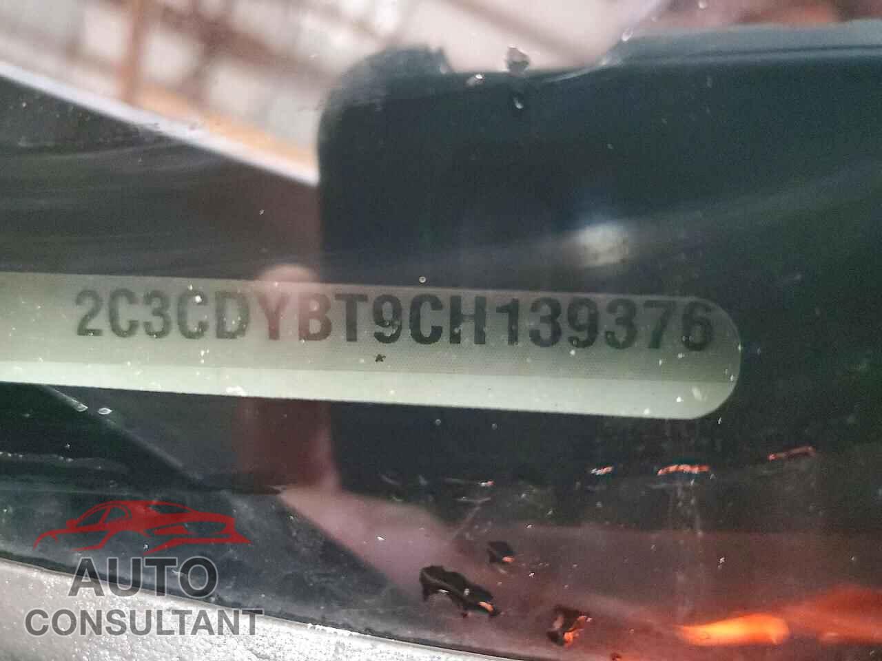 DODGE CHALLENGER 2012 - 2C3CDYBT9CH139376