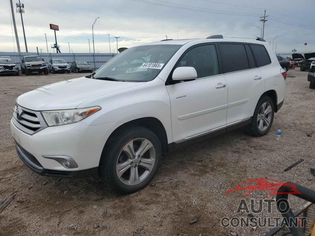 TOYOTA HIGHLANDER 2013 - 5TDDK3EH2DS254064