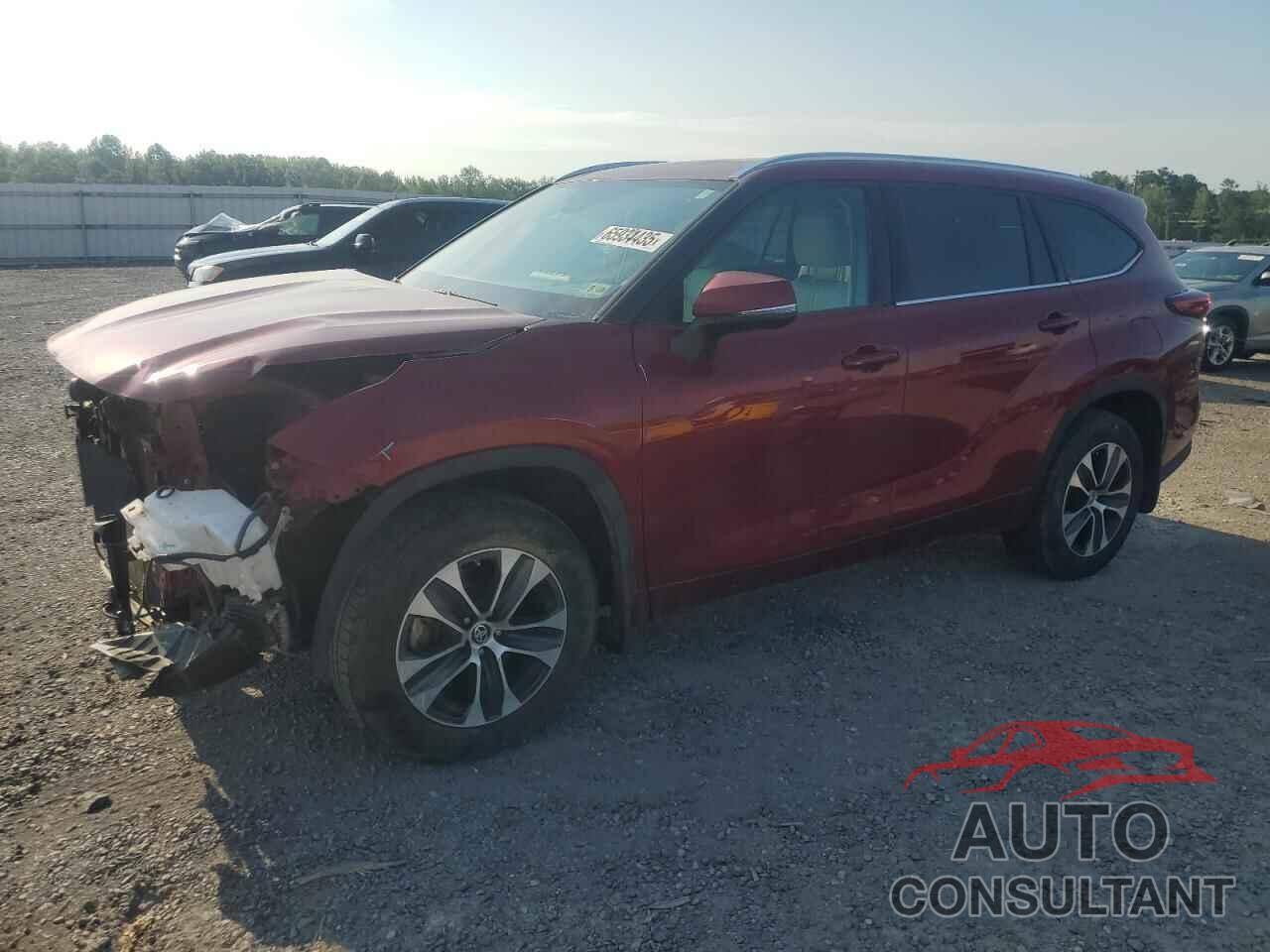 TOYOTA HIGHLANDER 2021 - 5TDHZRBH2MS528027