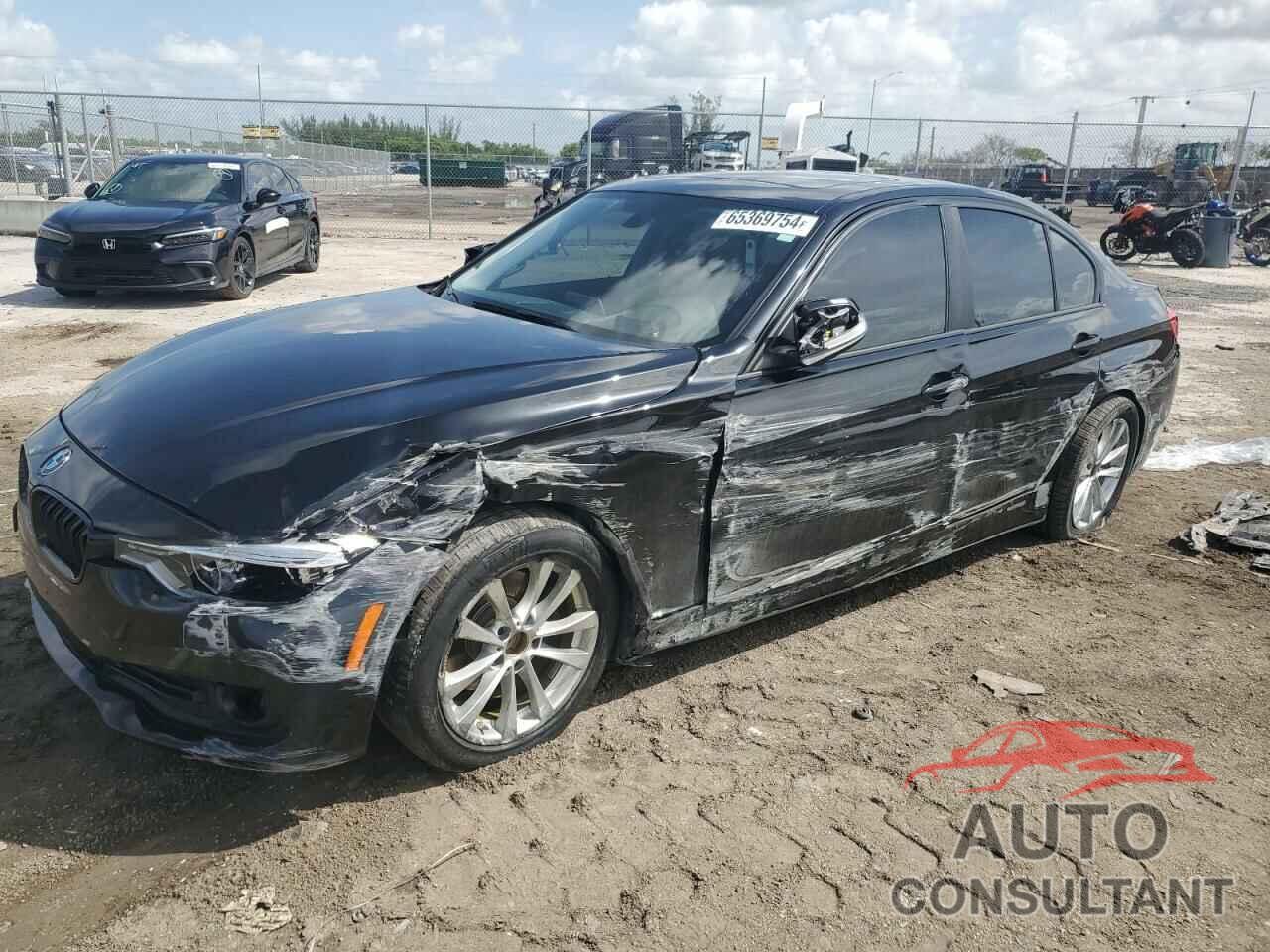 BMW 3 SERIES 2018 - WBA8A3C54JA505654