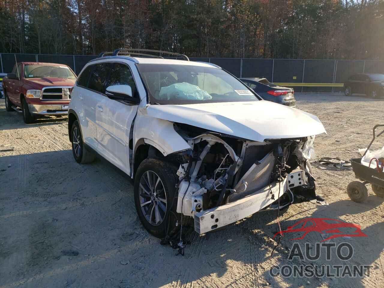 TOYOTA HIGHLANDER 2019 - 5TDJZRFH7KS598924