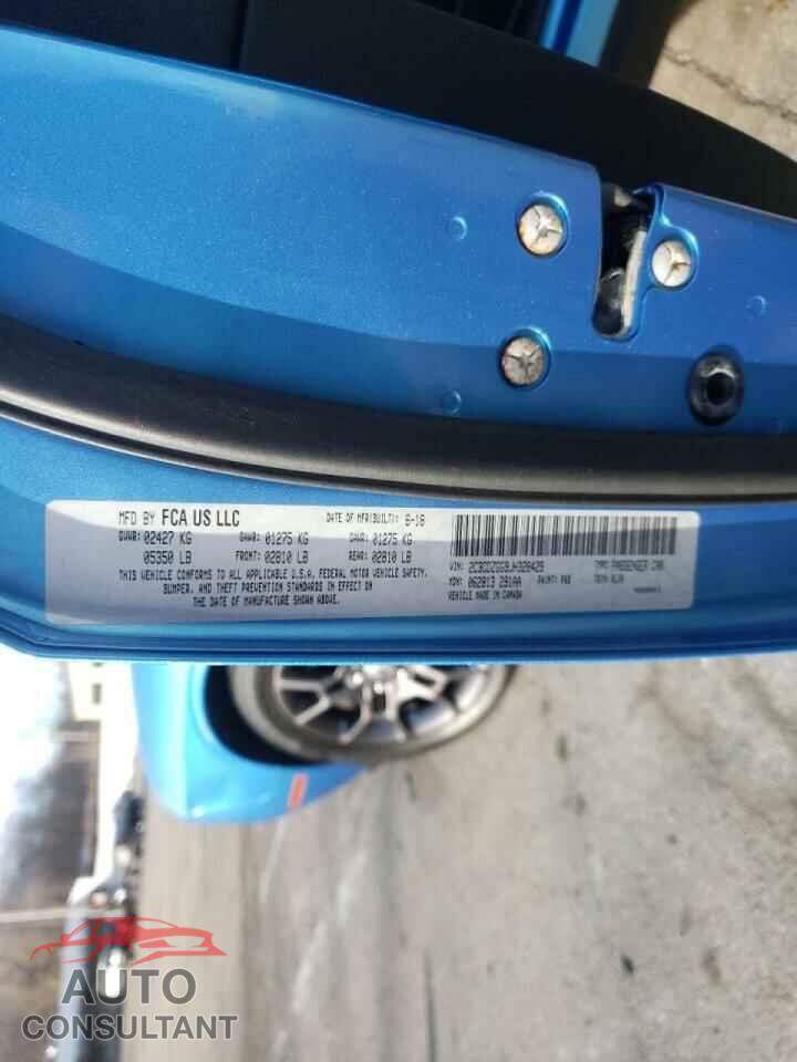 DODGE CHALLENGER 2018 - 2C3CDZGG9JH328429