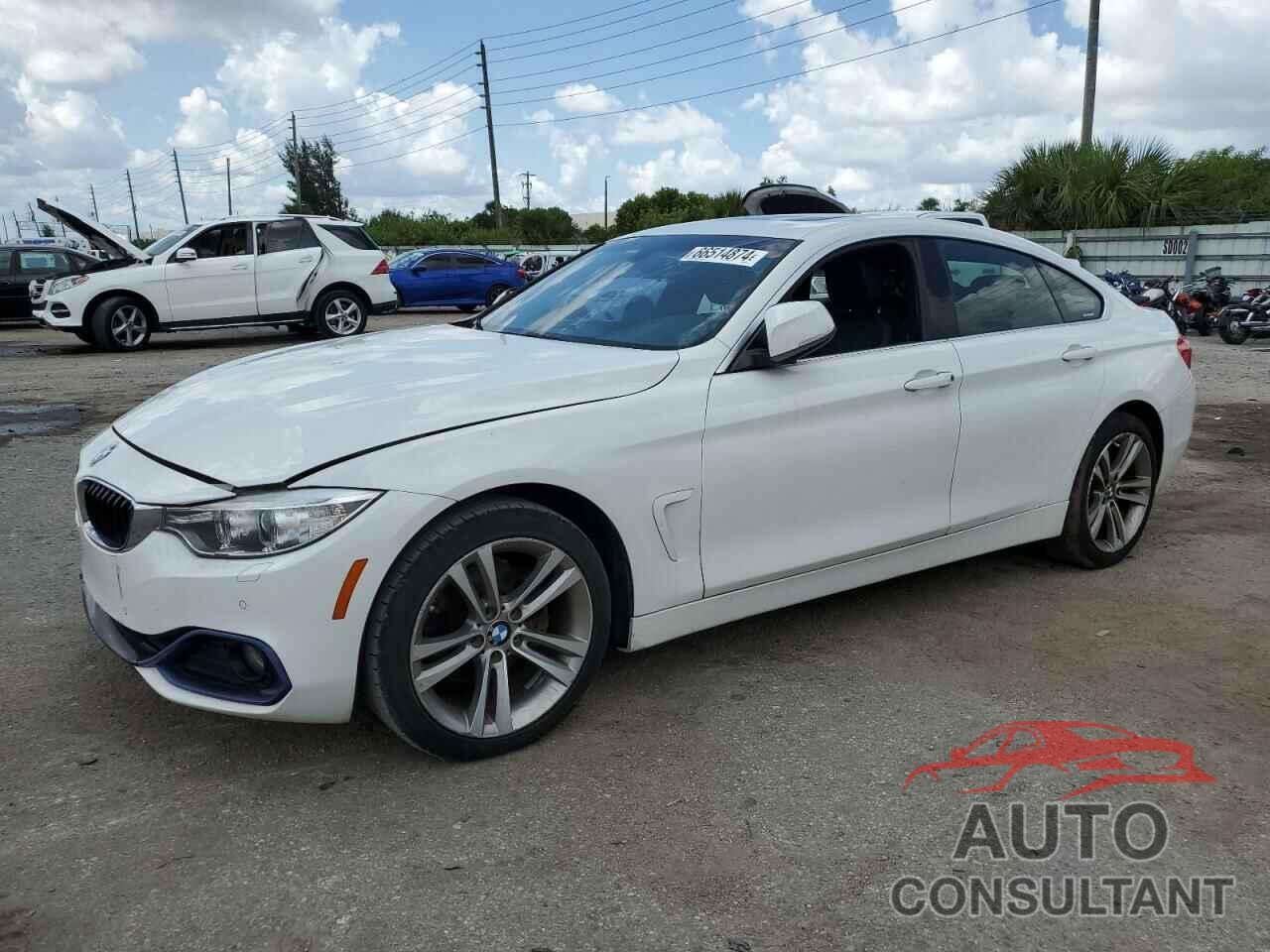 BMW 4 SERIES 2017 - WBA4F9C38HG812415