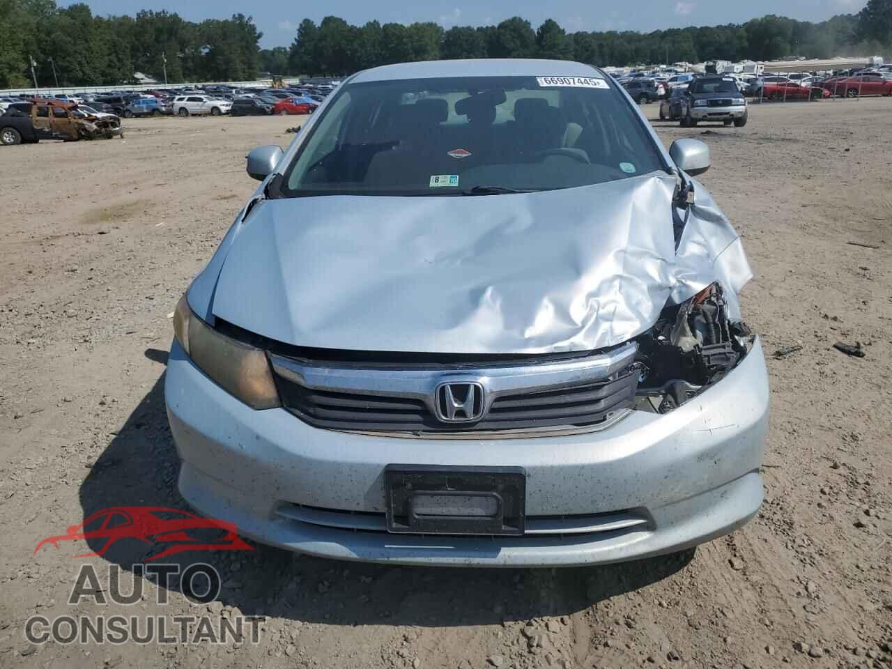 HONDA CIVIC 2012 - 19XFB2F50CE357533