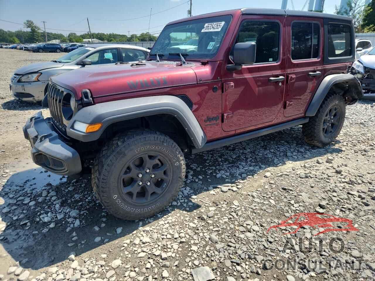 JEEP WRANGLER 2021 - 1C4HJXDG4MW817037