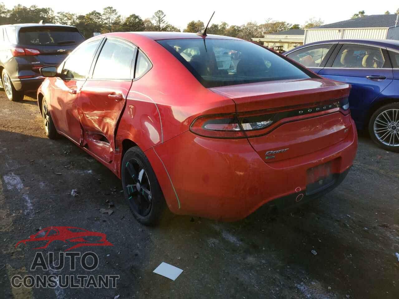 DODGE DART 2016 - 1C3CDFBB2GD727845