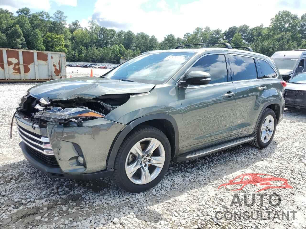 TOYOTA HIGHLANDER 2018 - 5TDYZRFH8JS252832