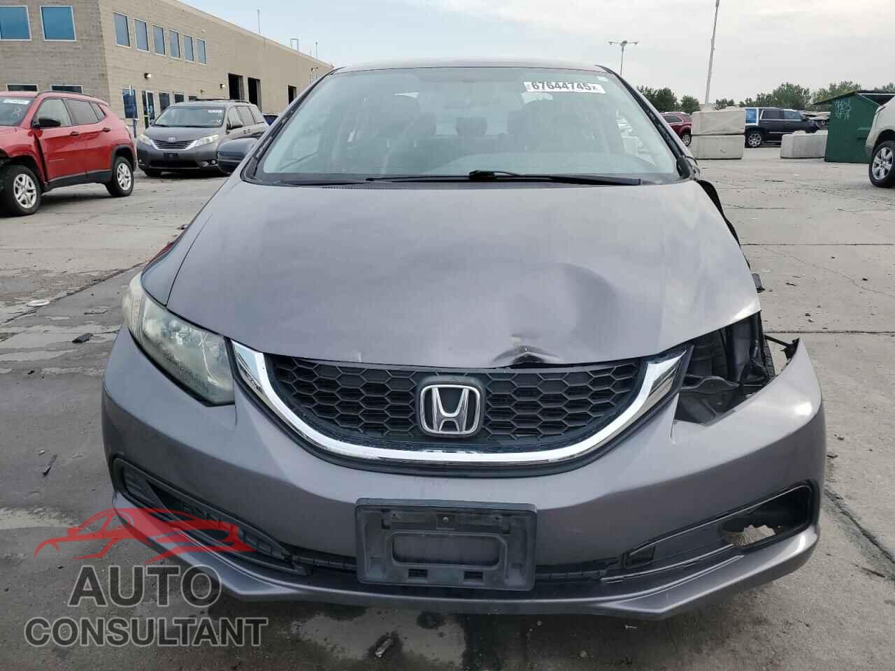 HONDA CIVIC 2014 - 19XFB2F50EE259475
