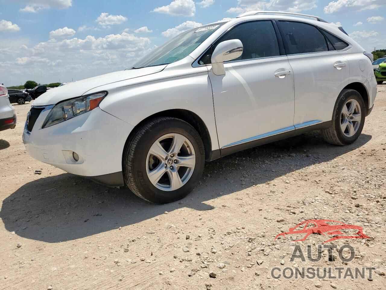 LEXUS RX350 2012 - 2T2ZK1BAXCC084699