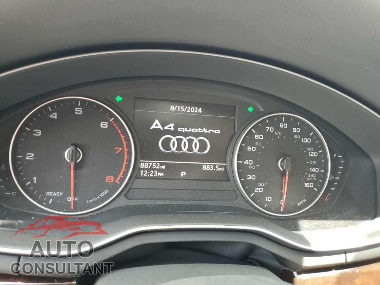 AUDI A4 2018 - WAUDNAF40JA123762