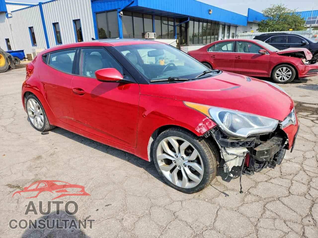 HYUNDAI VELOSTER B 2013 - KMHTC6AD3DU103433