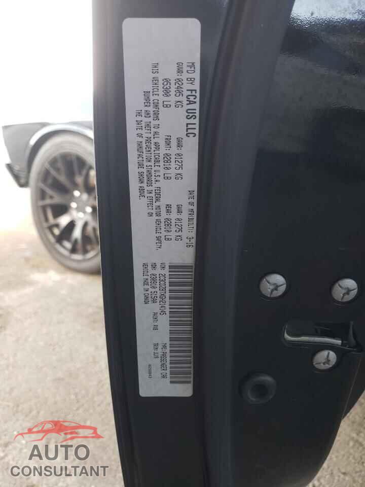 DODGE CHALLENGER 2016 - 2C3CDZBTXGH214145