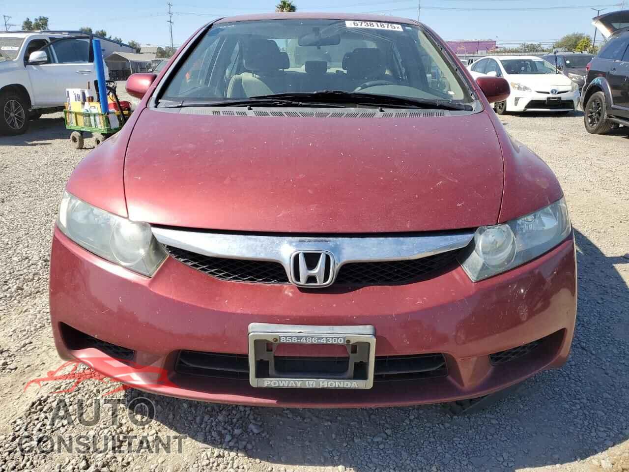 HONDA CIVIC 2011 - 2HGFA1F59BH524280