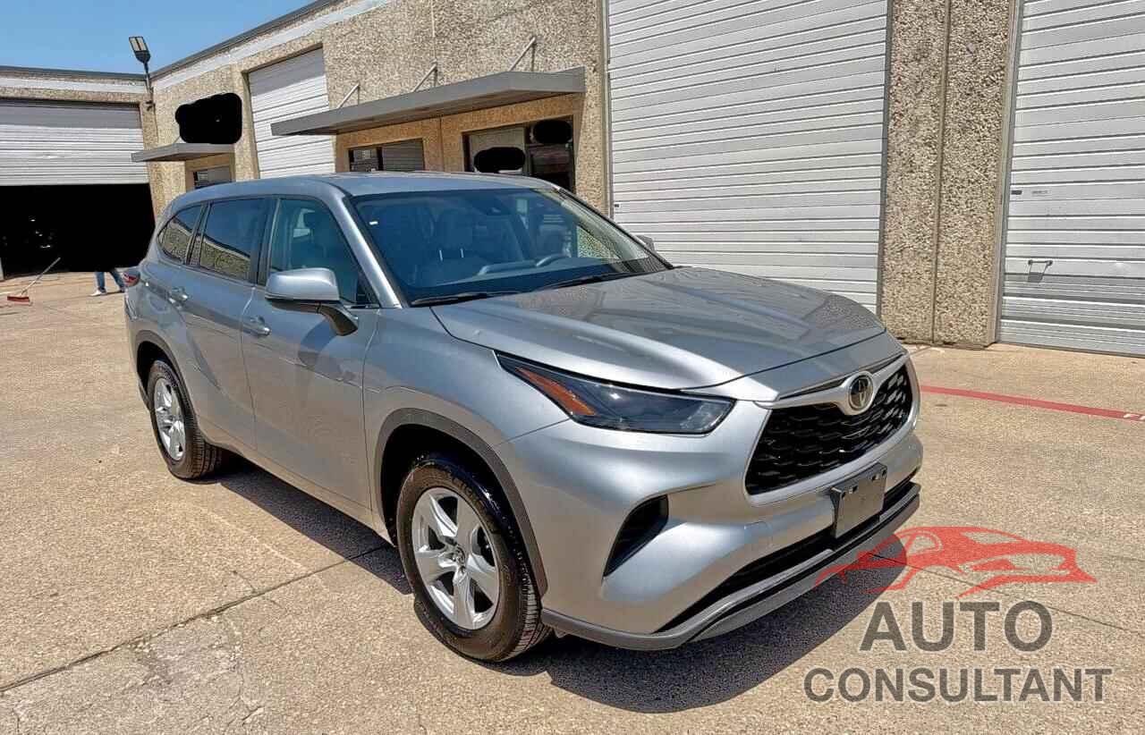 TOYOTA HIGHLANDER 2023 - 5TDKDRAH1PS526764