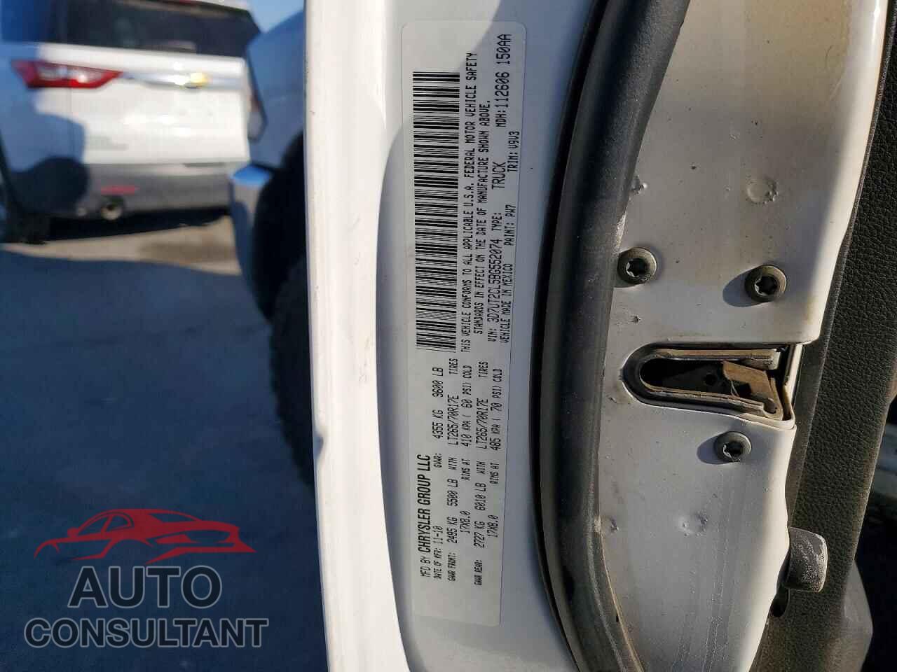 DODGE RAM 2500 2011 - 3D7UT2CL5BG552074