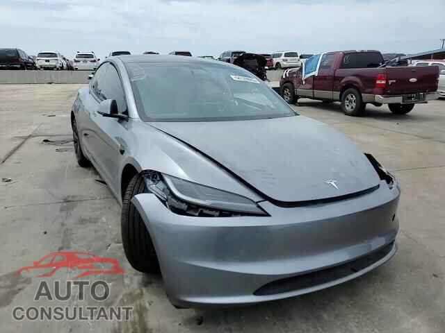 TESLA MODEL 3 2025 - 5YJ3E1EB7SF929556