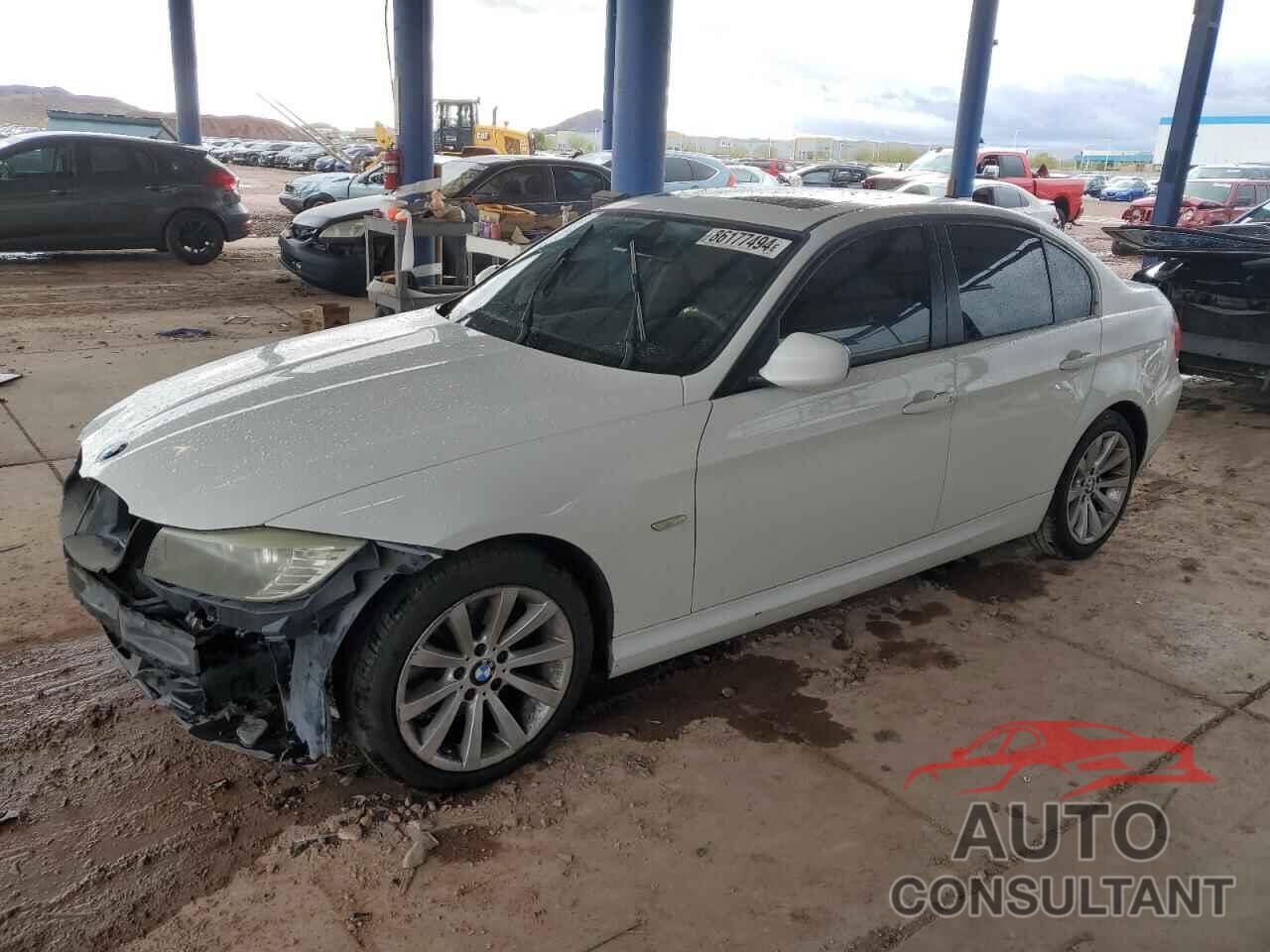 BMW 3 SERIES 2011 - WBAPH5G54BNM75949