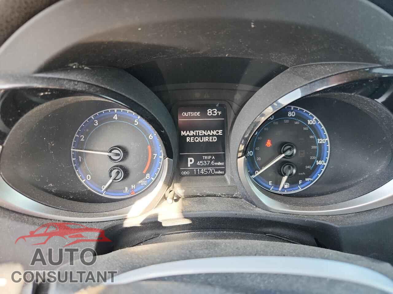 TOYOTA COROLLA 2014 - 2T1BURHE9EC004949