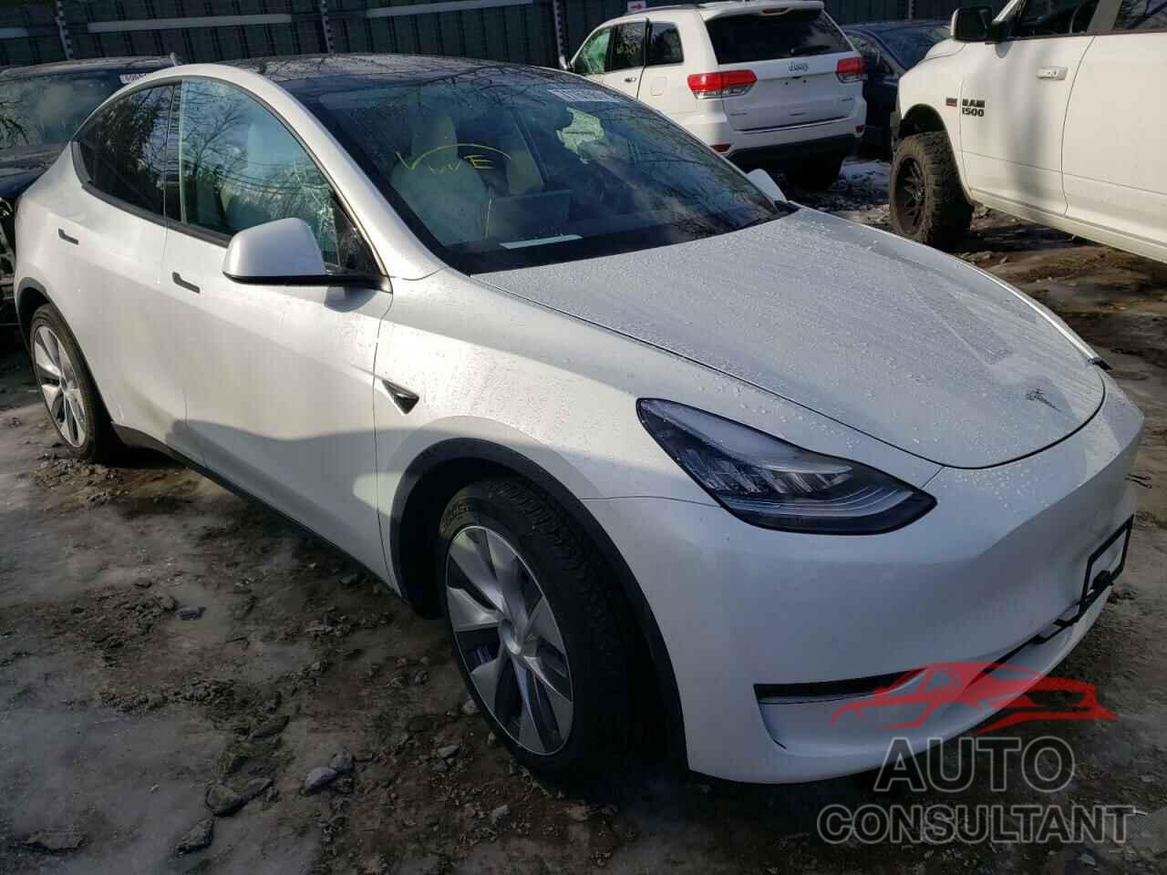 TESLA MODEL Y 2021 - 5YJYGDEEXMF064483
