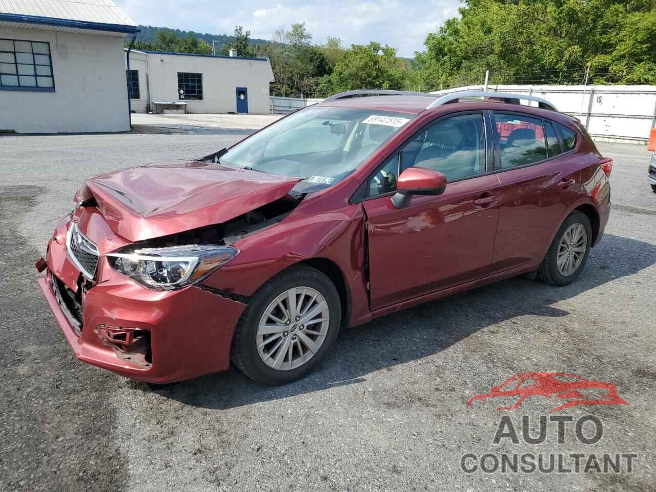 SUBARU IMPREZA 2017 - 4S3GTAB62H3726417