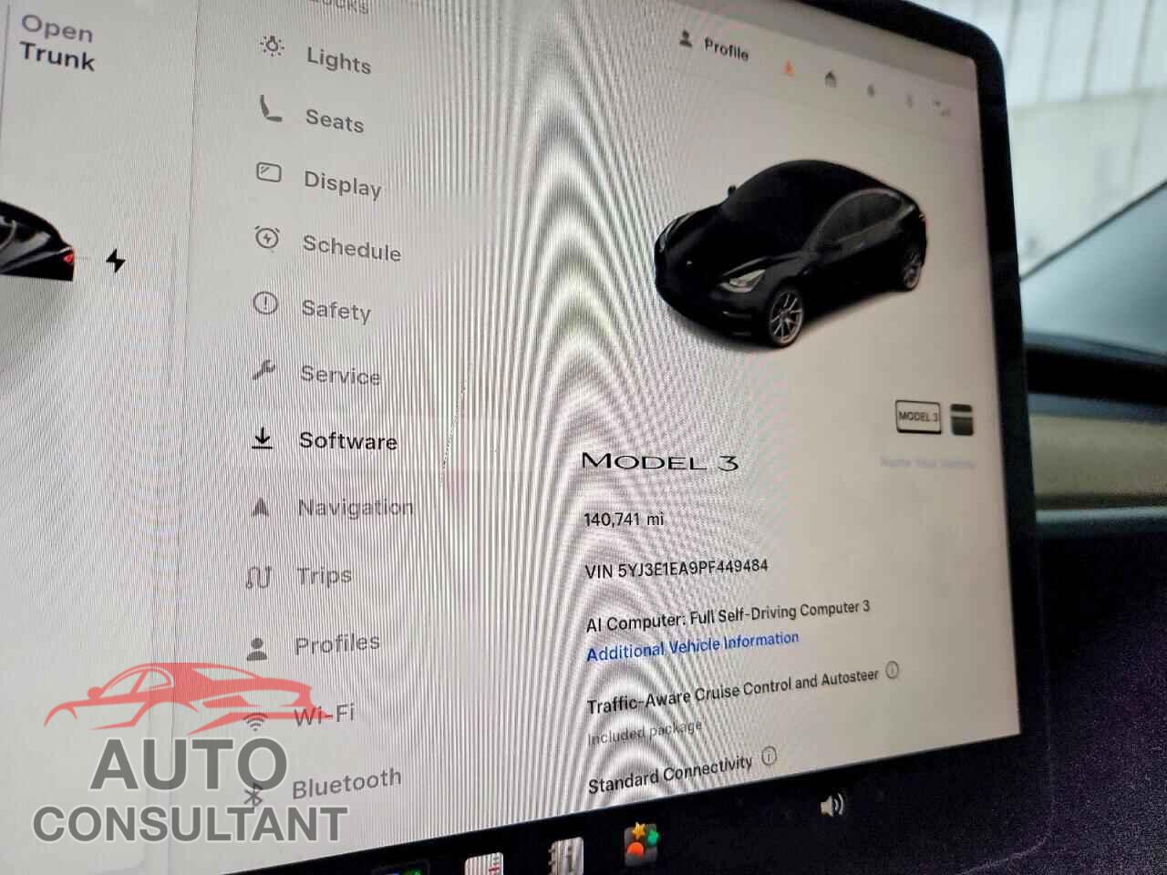 TESLA MODEL 3 2023 - 5YJ3E1EA9PF449484