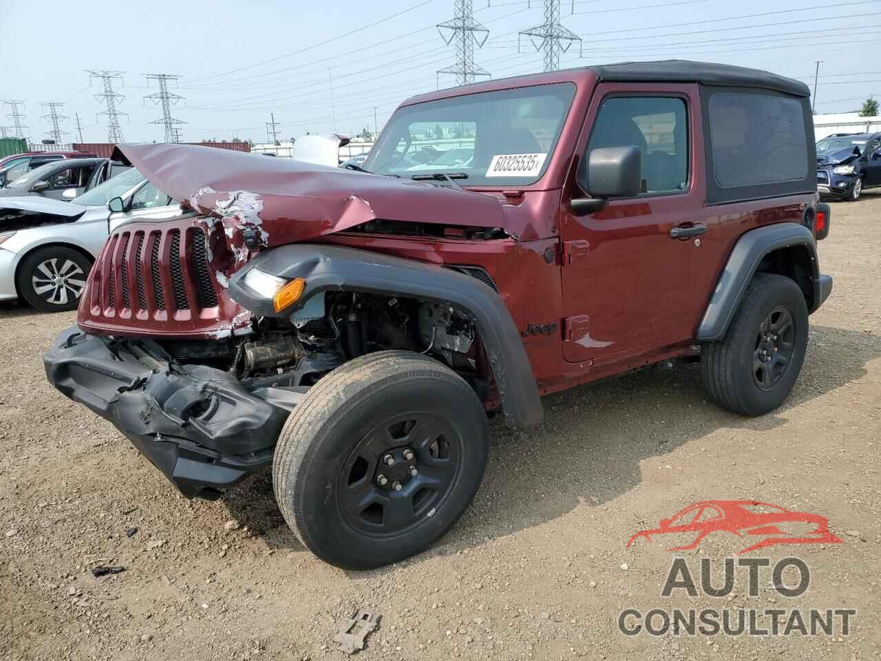 JEEP WRANGLER 2021 - 1C4GJXAG2MW827386