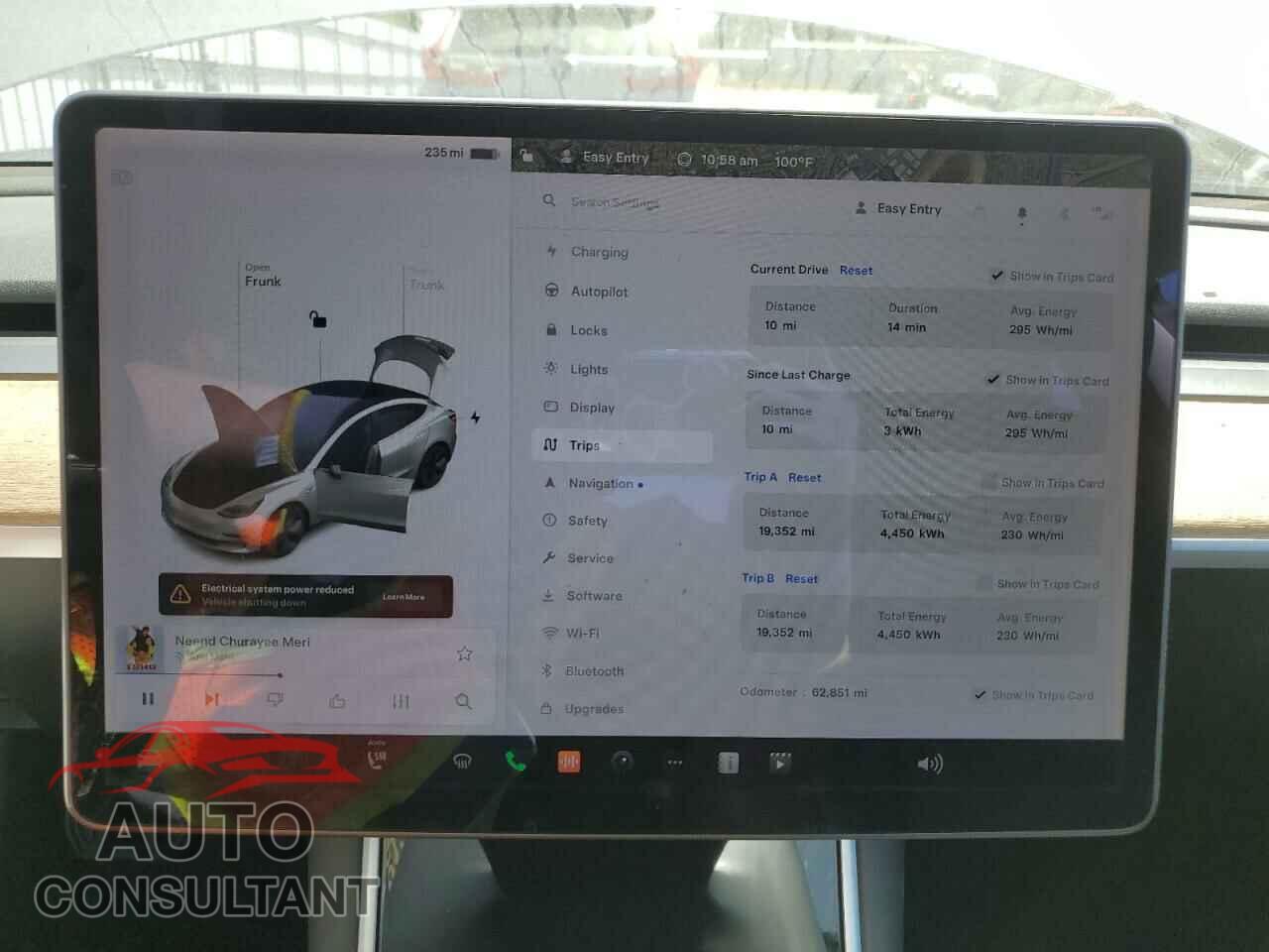 TESLA MODEL 3 2018 - 5YJ3E1EA7JF014289