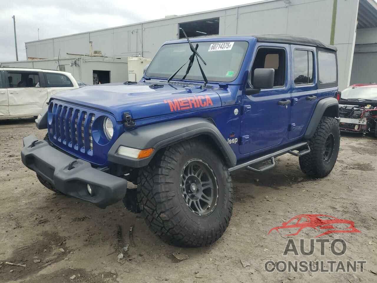 JEEP WRANGLER 2018 - 1C4HJXDG8JW172632