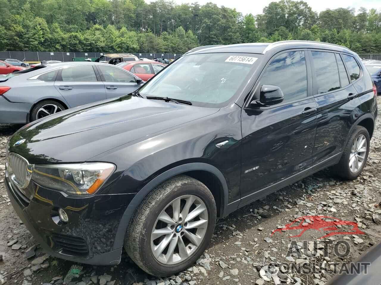 BMW X3 2017 - 5UXWZ7C33H0V91336